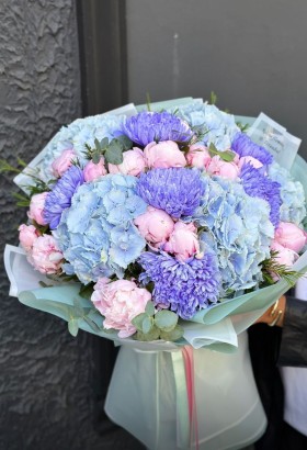 Blue Symphony Bouquet