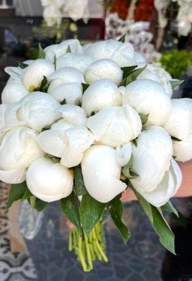 Pure Peony Bridal Bouquet