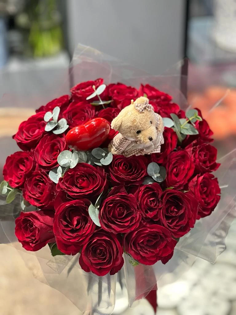 Kırmızı Gül Buketi