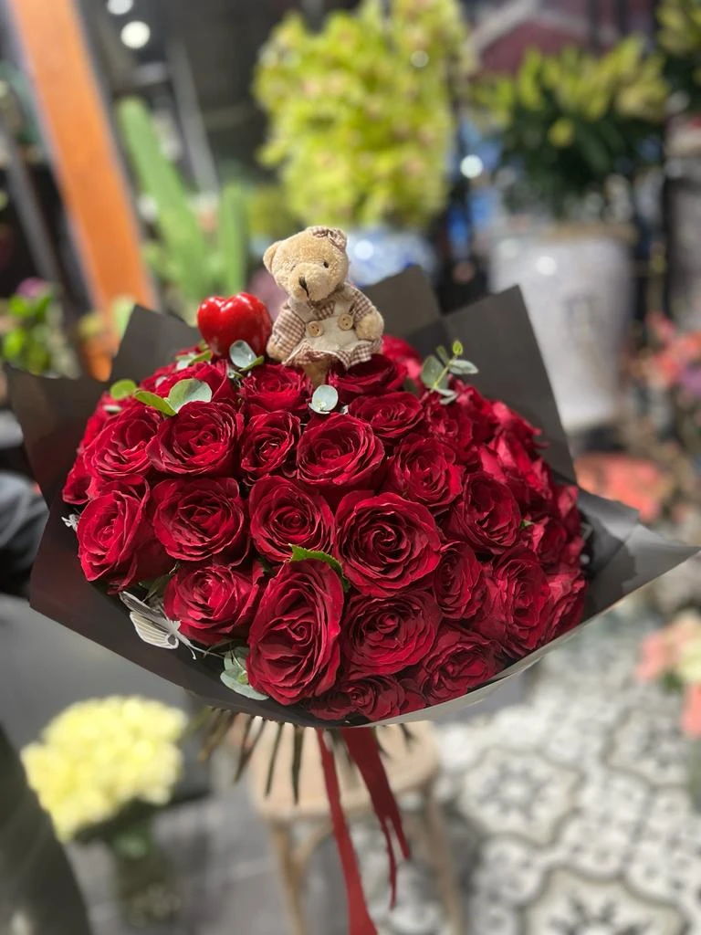 Kırmızı Gül Buketi