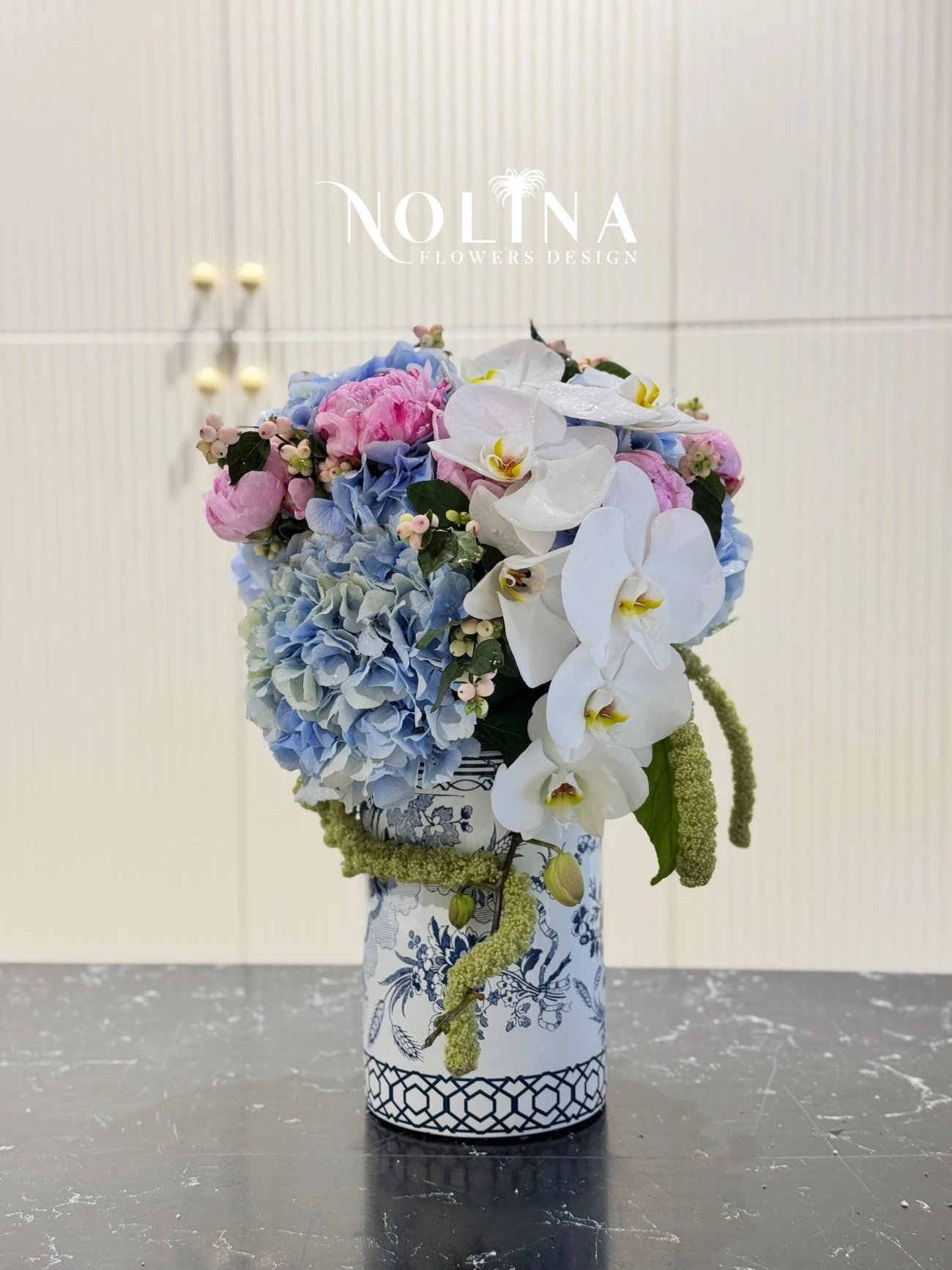 Blushing Garden Arragement